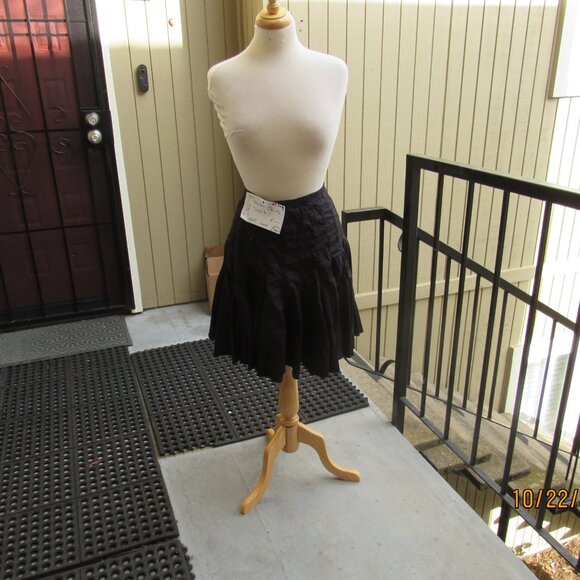 #511  WOMEN'S 100% COTTON FLIRTY SKIRT BY FOR JOSEPH  (SIZE LARGE) - Picture 1 of 3